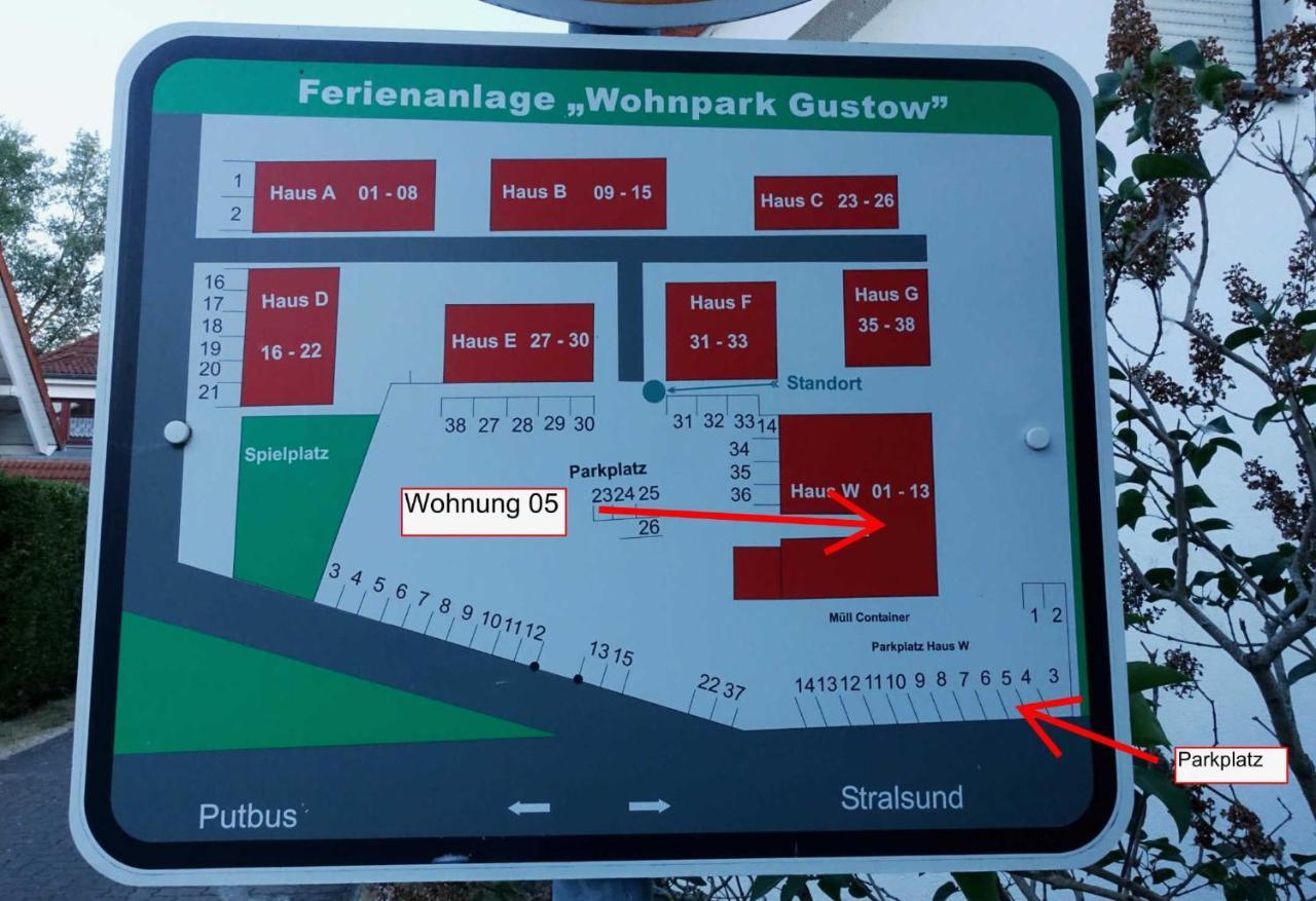 Ferienwohnung Mit Terrasse Gustow  Екстер'єр фото